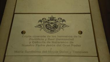 Apertura del Columbario de la Basílica los días 1 y 2 de noviembre