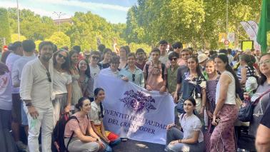 Los jóvenes de nuestra Hermandad acuden a la llamada del Santo Padre en Madrid